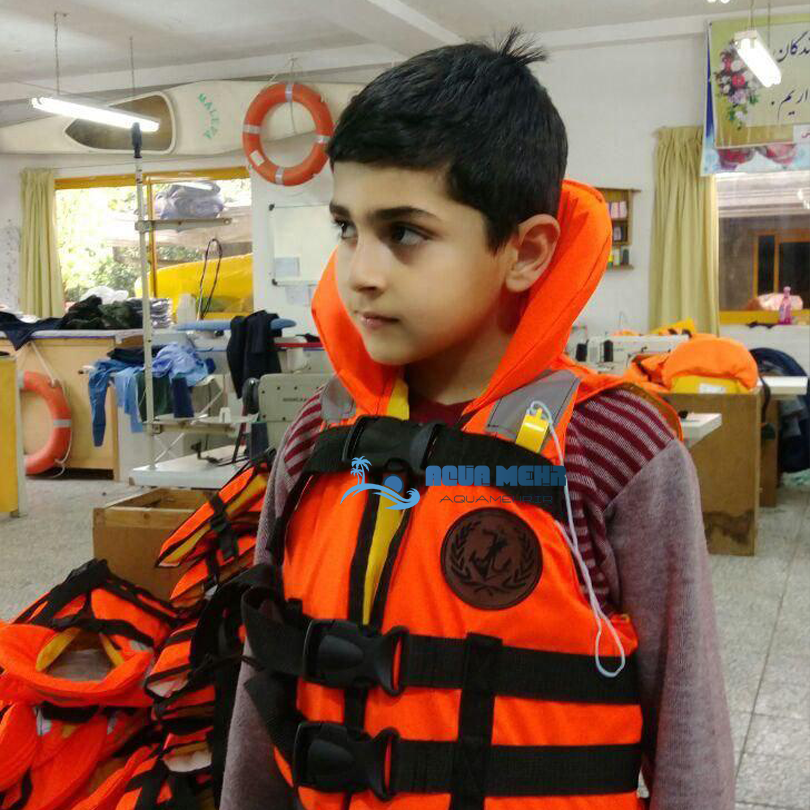 جلیقه بچه گانه مدل کاسپین دارای استاندارد SOLAS