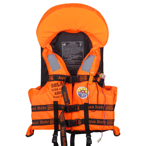 جلیقه نجات مدل کاسپین (دارای تاییدیه سولاس)